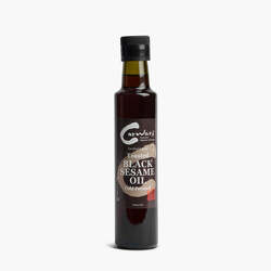 Carwari - Organic Toasted Black Sesame Oil 250ml Per Bottle