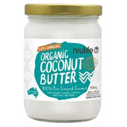 Niulife - Organic Creamed Coconut (COCONUT BUTTER) 500gm