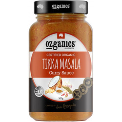 Ozganics - Tikka Masala Curry Sauce 500g Per Jar