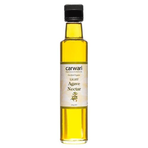Carwari - Organic Agave Nectar (Light) 350g Per Bottle