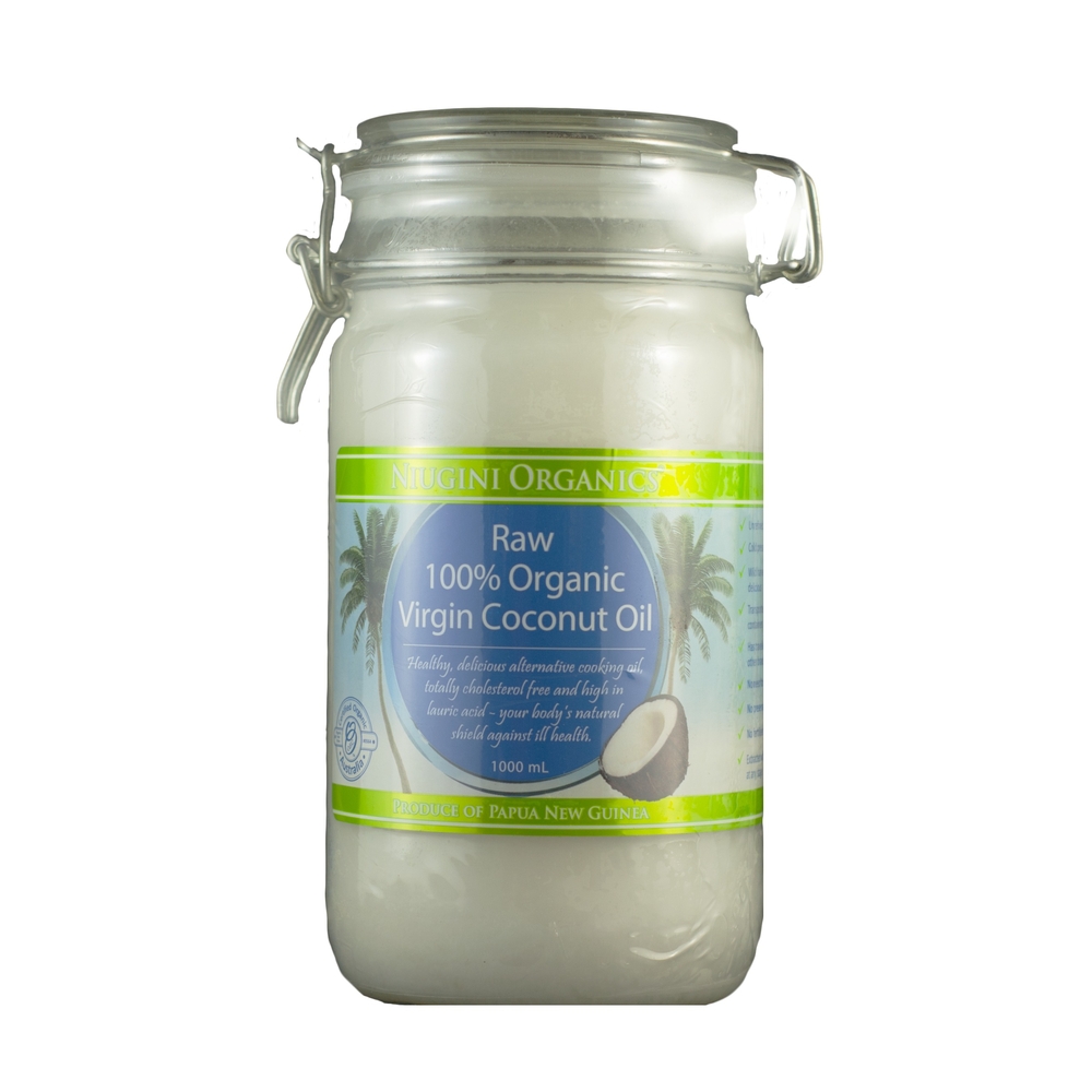 Niugini Organics - Virgin Coconut Oil (Kilner Jar) 1lt Per Jar
