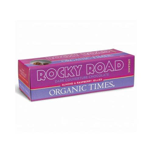 Organic Times - Dark Choc Rocky Road 60g Per Bar