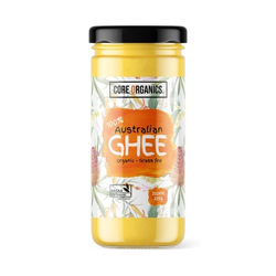 Core Organics - Certified Organic Australian Ghee 250ml Per Jar