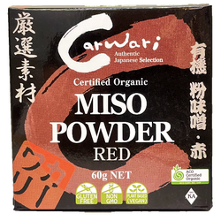 Carwari - Organic Miso Powder (Red) 60g Per Packet
