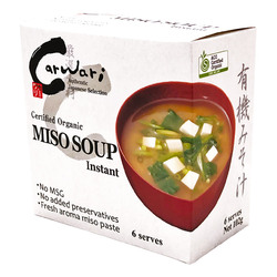 Carwari - Organic Instant Miso Soup (6 Serves) 51g Per Packet