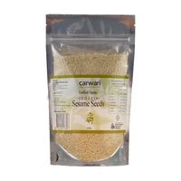 Carwari - Organic Hulled White Sesame Seeds 200g Per Packet