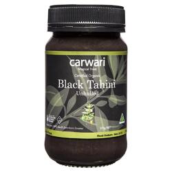 Carwari - Organic Black Tahini Paste 375g Per Jar