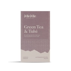 MirMir Organics - Cert Organic Green Tea & Tulsi 40gm