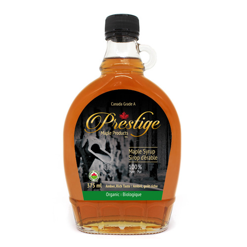 Prestige - 100% Pure Cert. Organic Maple Syrup